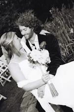 Meredith and Bryan on their Wedding Day